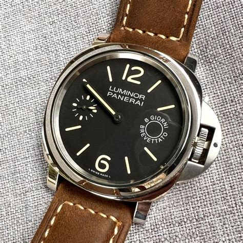 panerai handgelenk|Hot Take: The Panerai Luminor Destro Otto Giorni PAM01655.